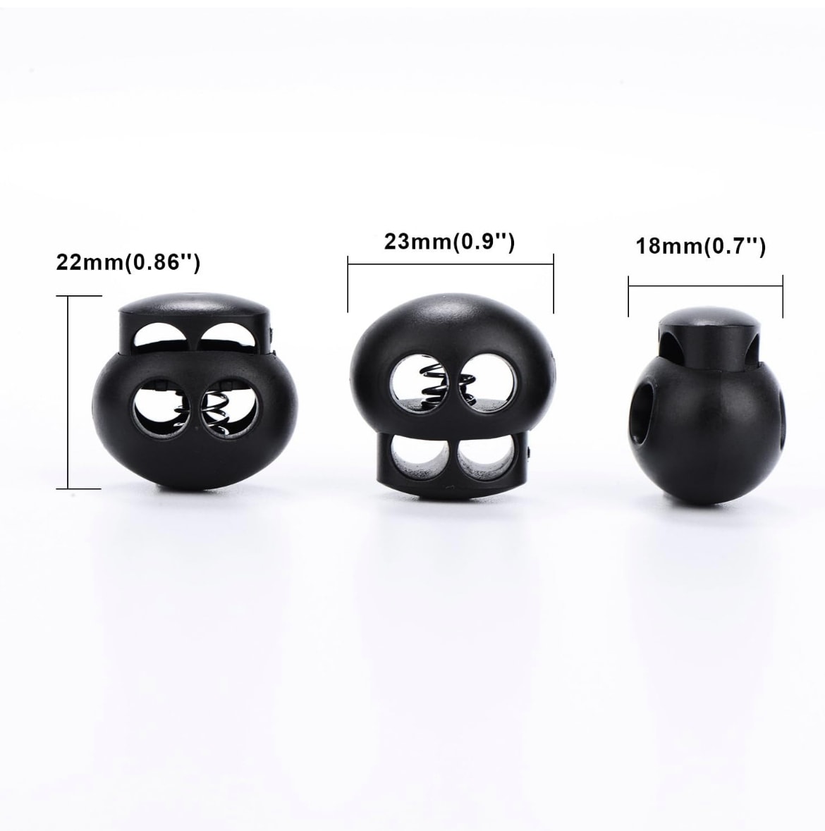 Replacement drawstring cord lock view 2