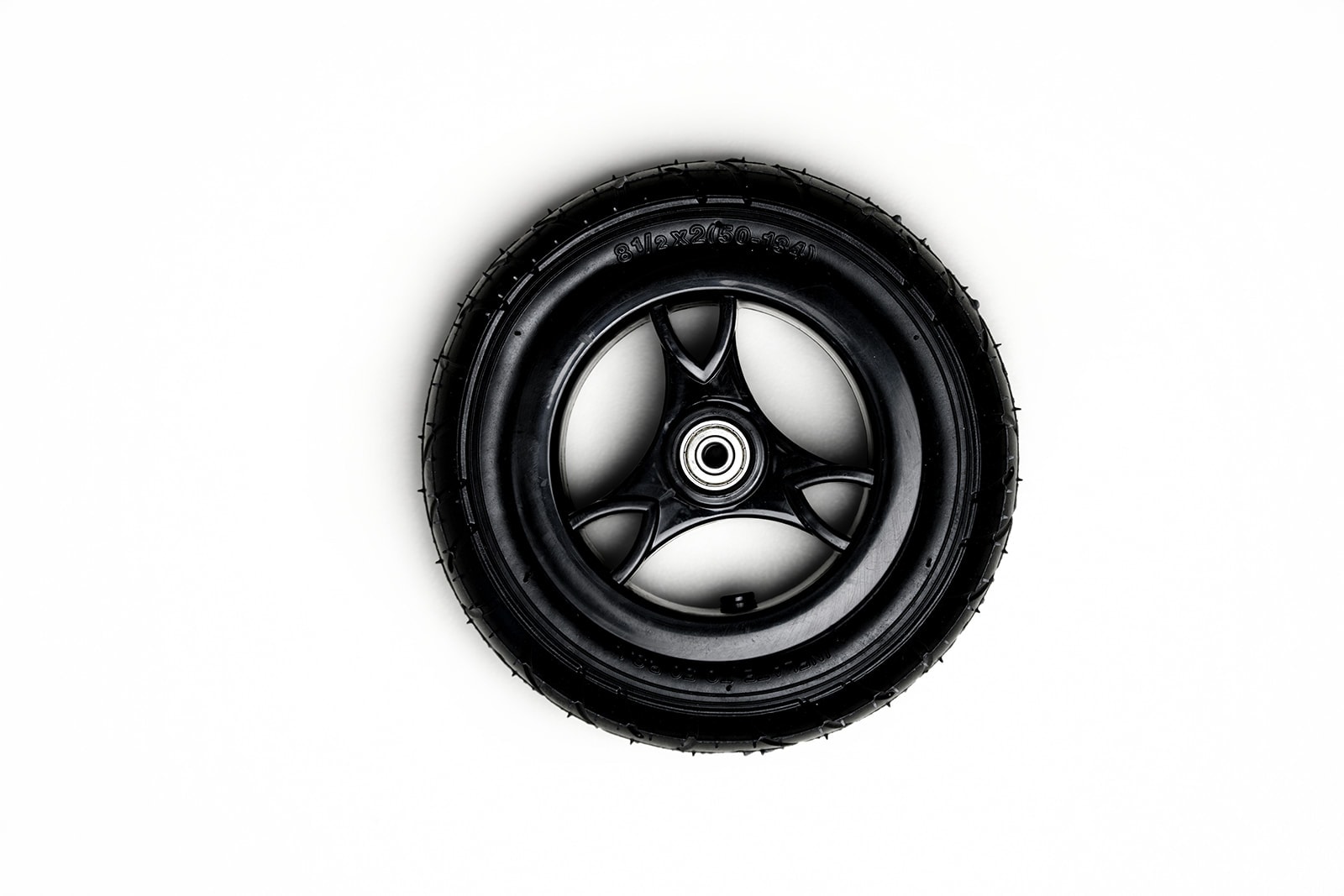 Replacement pair of rubber wheels